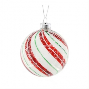 Christams tree hanging ornament,Red glass ball,onion,finial