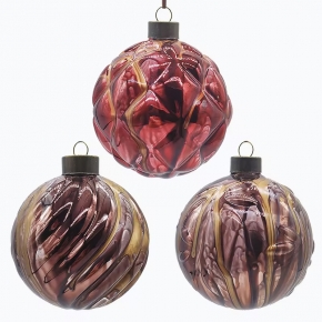 Christams tree hanging ornament,Red glass ball,onion,finial
