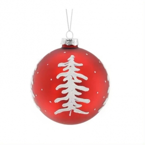 Christams tree hanging ornament,Red glass ball,onion,finial