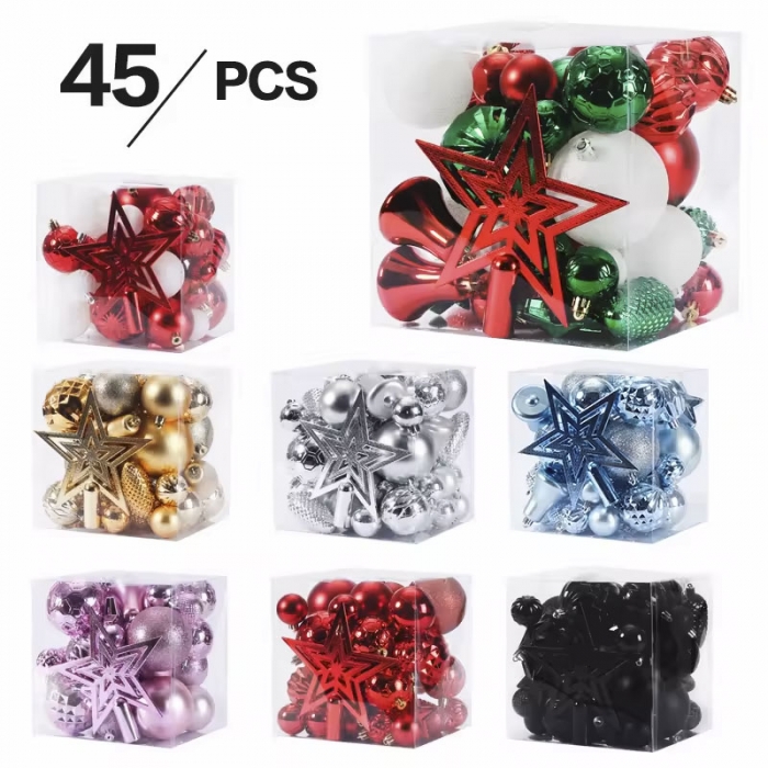 Christams tree hanging ornament, Mixed Christmas Ball
