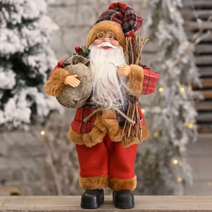 Standing Santa Claus doll