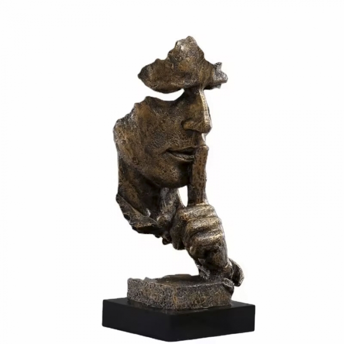 Abstract Face Sculpture