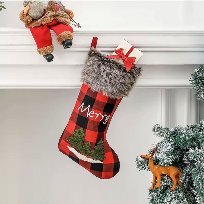 Children gift bag Christmas socks