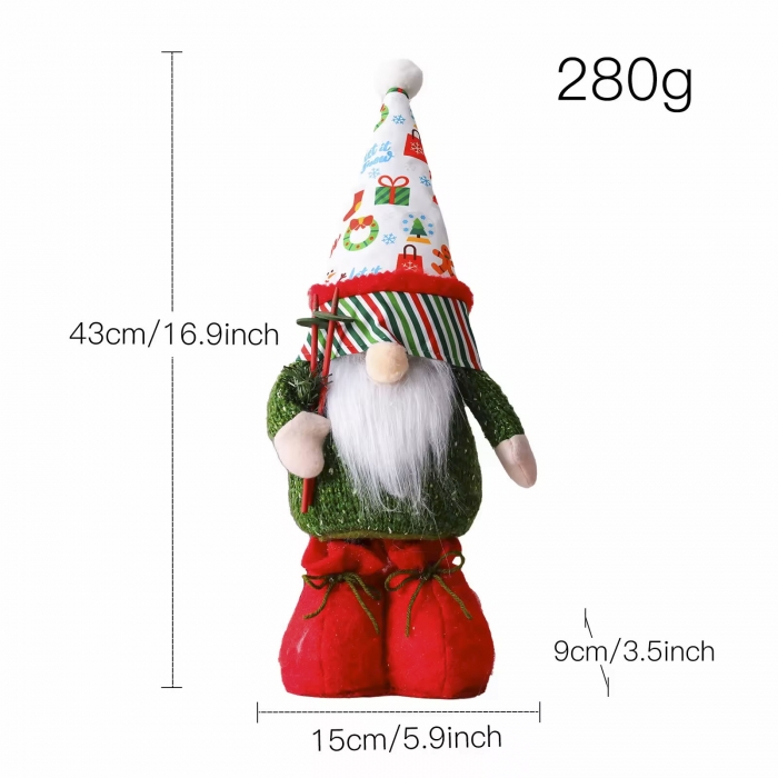 Christmas Doll With Retractable Legs