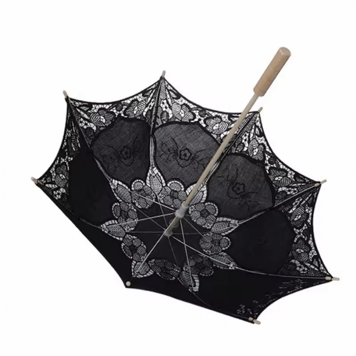 Photography ornaments lace umbrella wedding