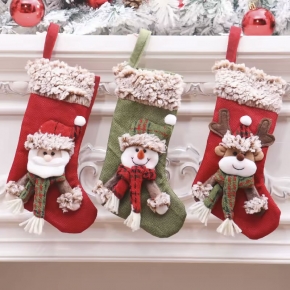 Children gift bag Christmas socks