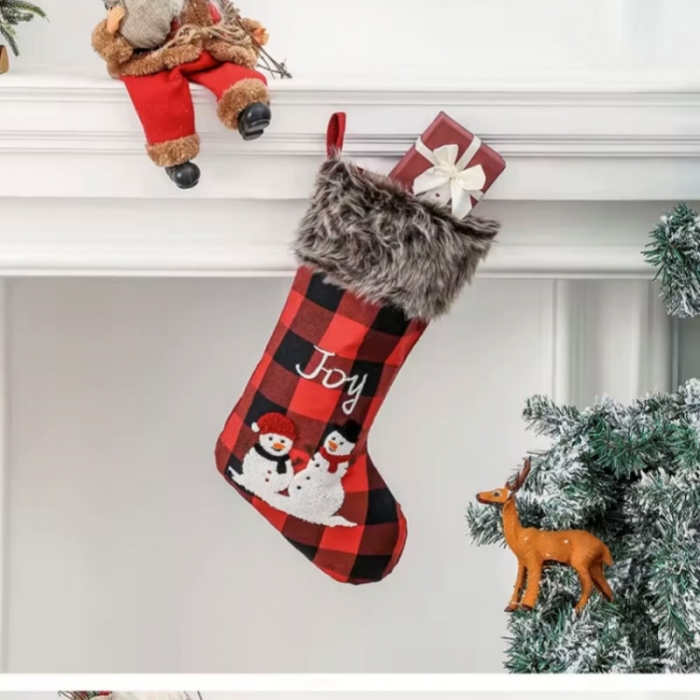 Children gift bag Christmas socks