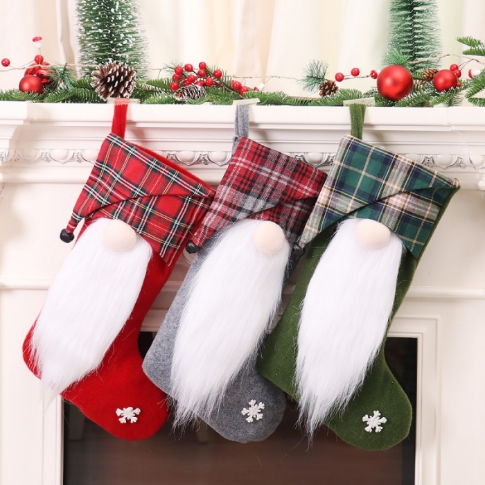 Children gift bag Christmas socks