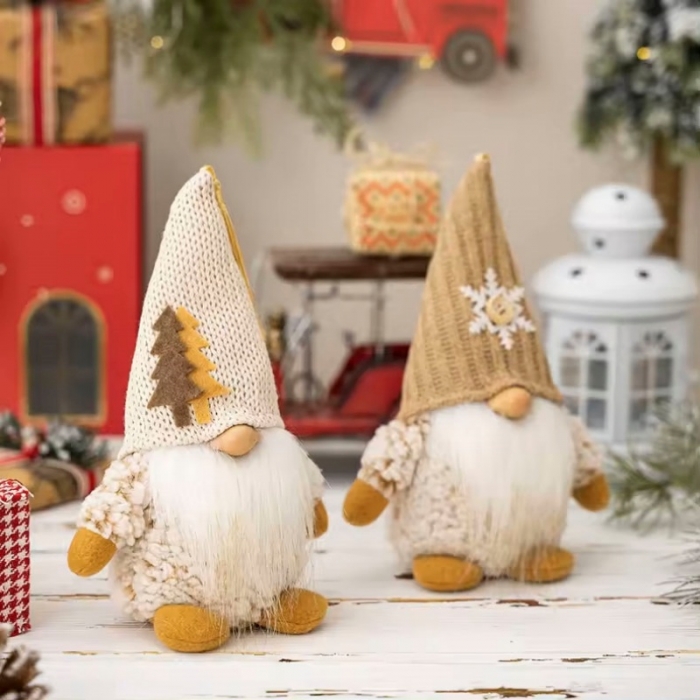 Christmas Lamb Wool Doll Gnomes
