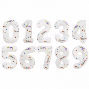 Birthday Foil Number Balloons