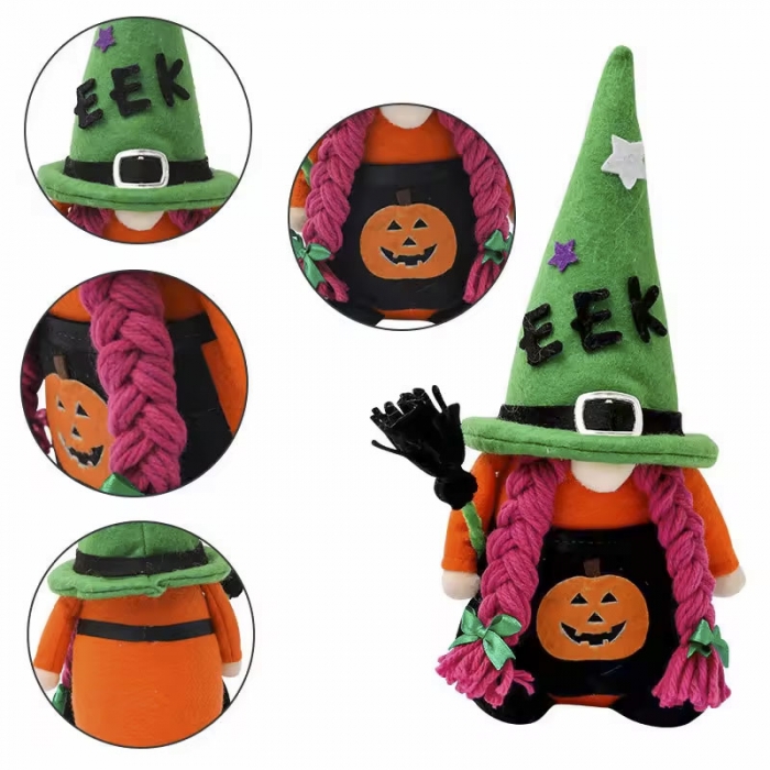 Faceless Doll Standing Pumpkin Gnomes For Halloween