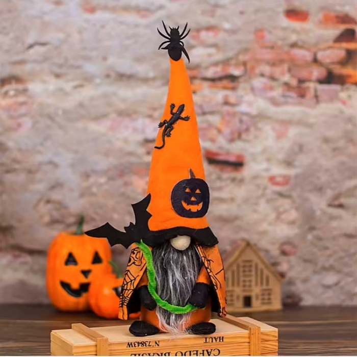 Faceless Doll Standing Pumpkin Gnomes For Halloween
