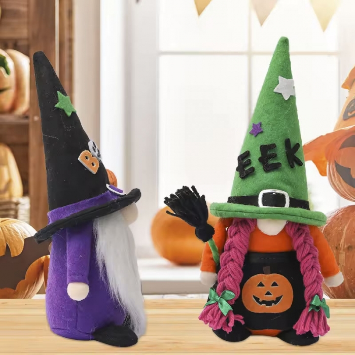 Faceless Doll Standing Pumpkin Gnomes For Halloween