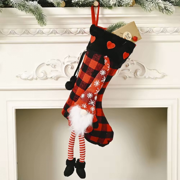 Children gift bag Christmas socks