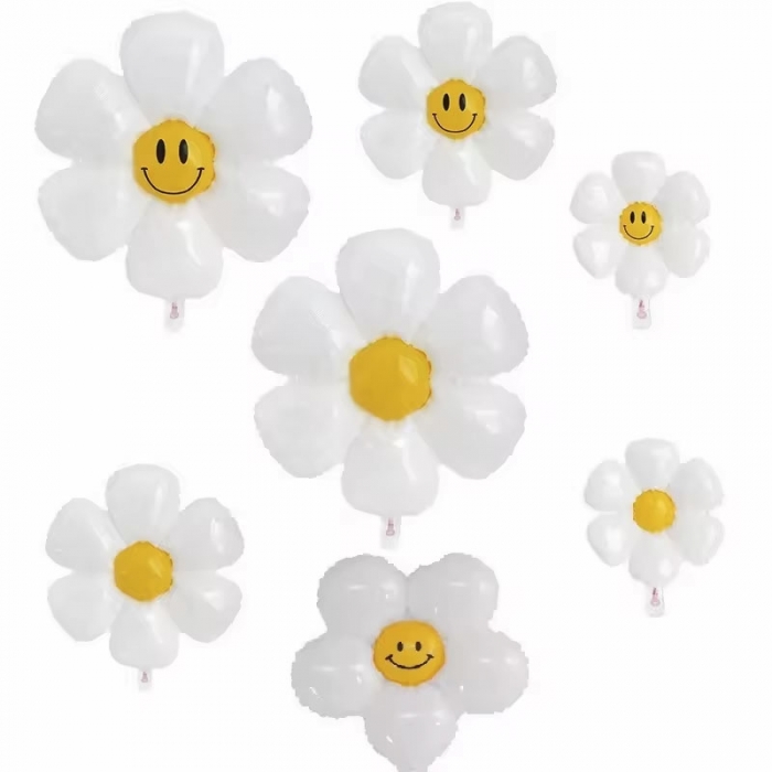 Large Daisy Foil Balloon Flower