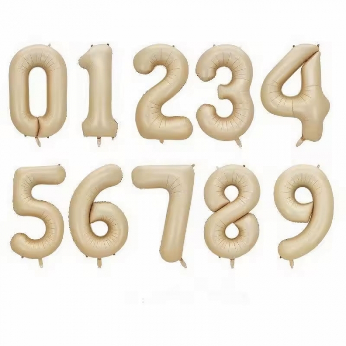 Birthday Foil Number Balloons