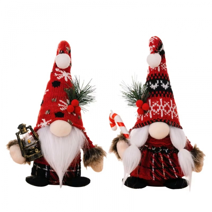 Christmas Rudolph Hair Ball Knitted