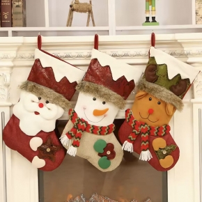 Children gift bag Christmas socks