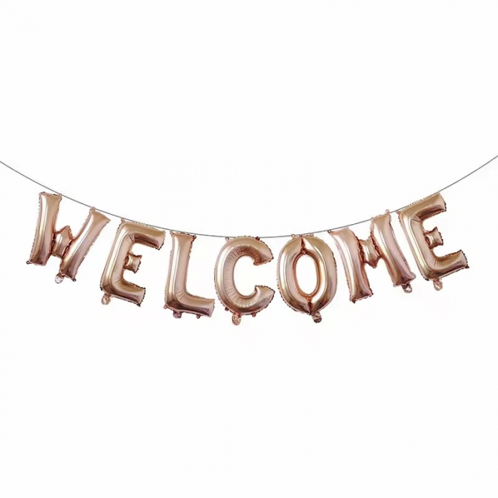 Welcome Balloon Set Helium