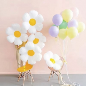 Large Daisy Foil Balloon Flower