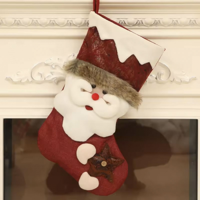 Children gift bag Christmas socks