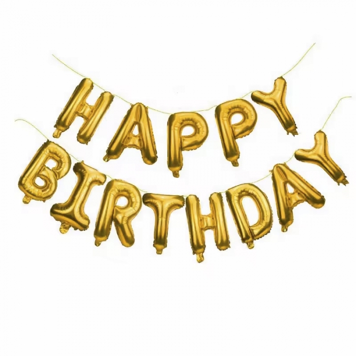 Happy Birthday Balloon Set Helium