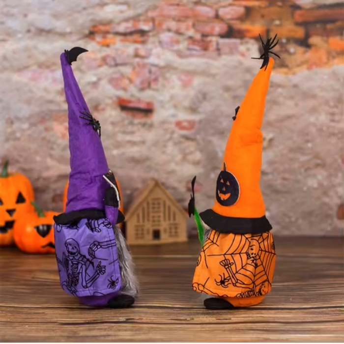 Faceless Doll Standing Pumpkin Gnomes For Halloween