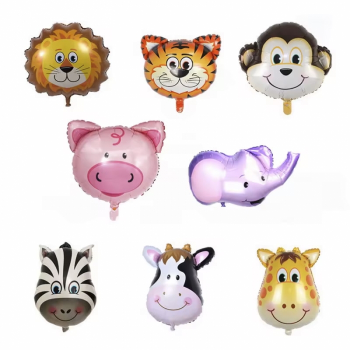 Cartoon Balloon Animal Head