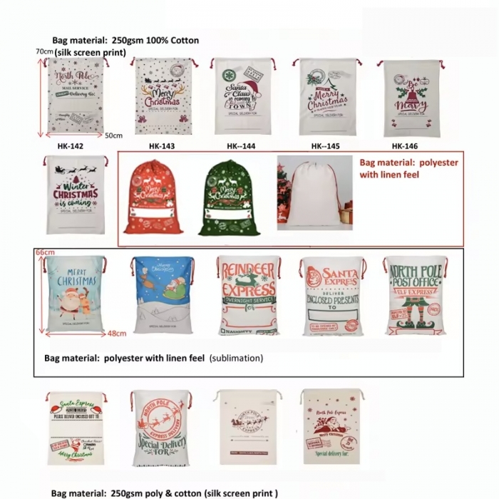 Santa sacks