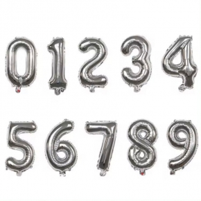 Foil Number Balloons