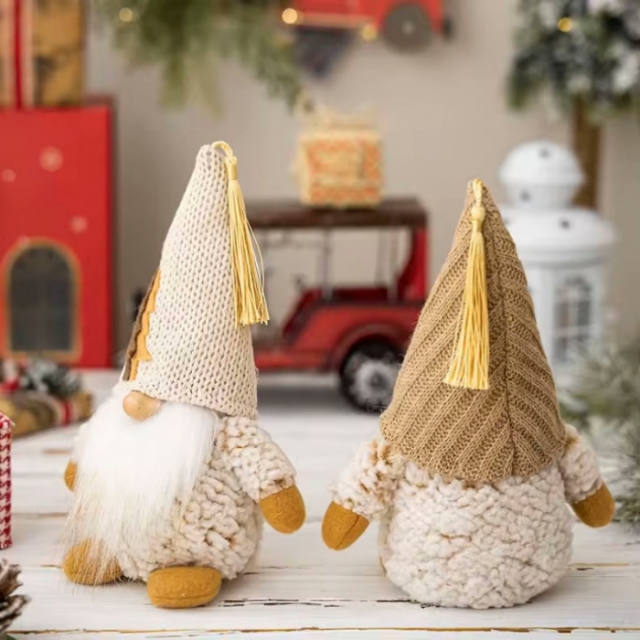 Christmas Lamb Wool Doll Gnomes