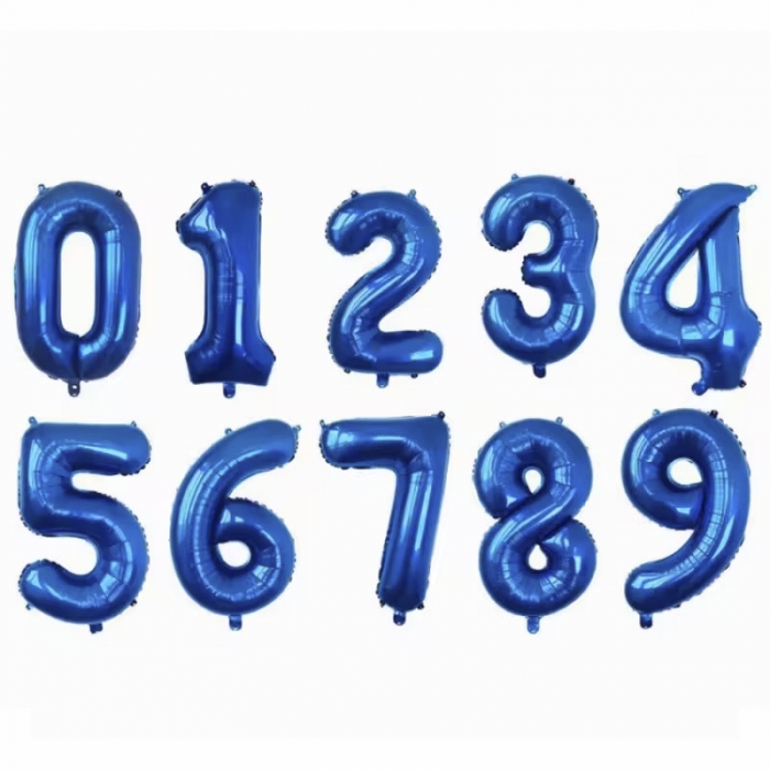 Foil Number Balloons