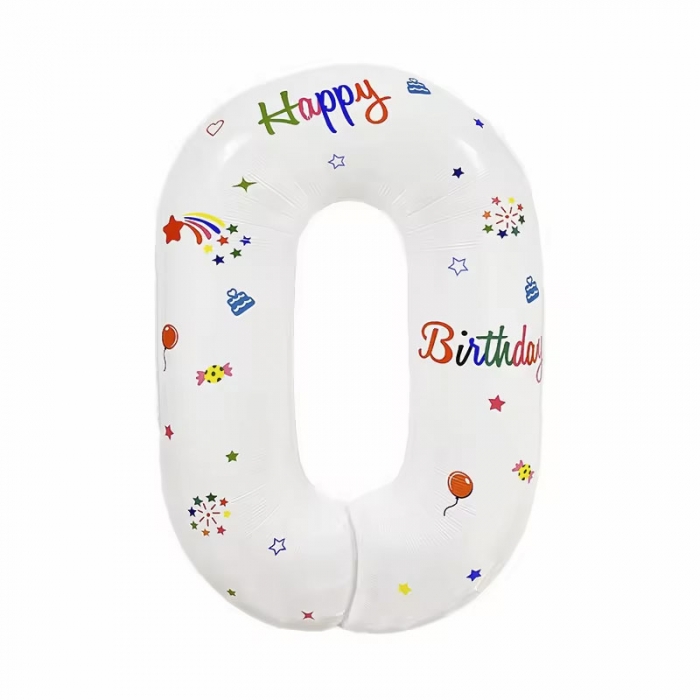 Birthday Foil Number Balloons