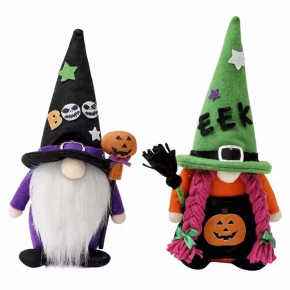 Faceless Doll Standing Pumpkin Gnomes For Halloween