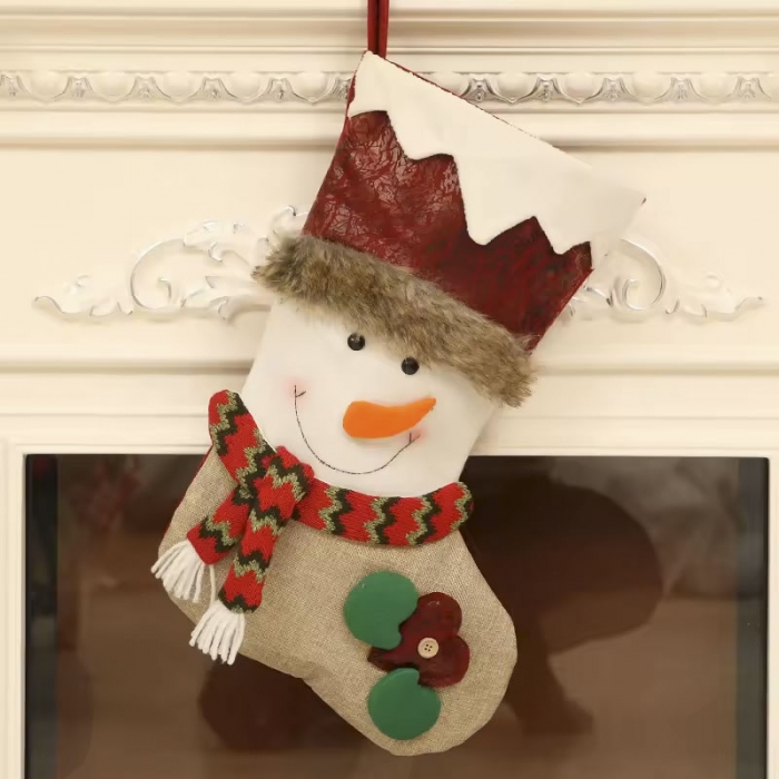 Children gift bag Christmas socks