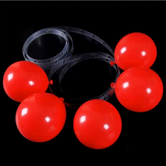 Transparent Plastic Balloon Chain