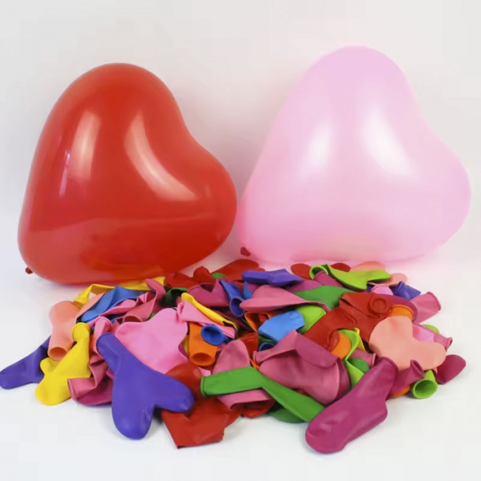 Big Balloon Heart Latex Balloons