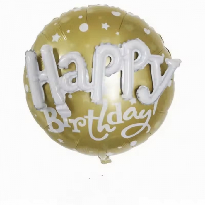 Happy Birthday Love Foil Balloon