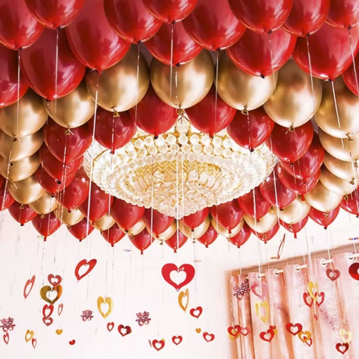 Red Double-deck Pomegranate Balloon