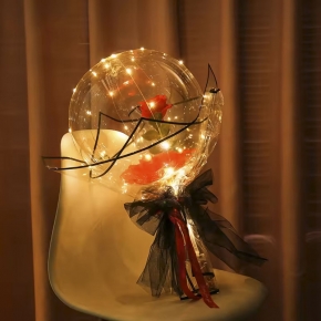 LED Luminous Balloon Rose Bouquet