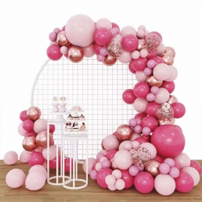 Purple Balloon Chain Garland