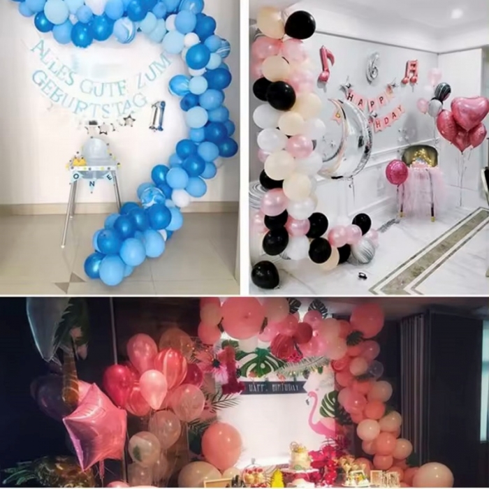 Transparent Plastic Balloon Chain