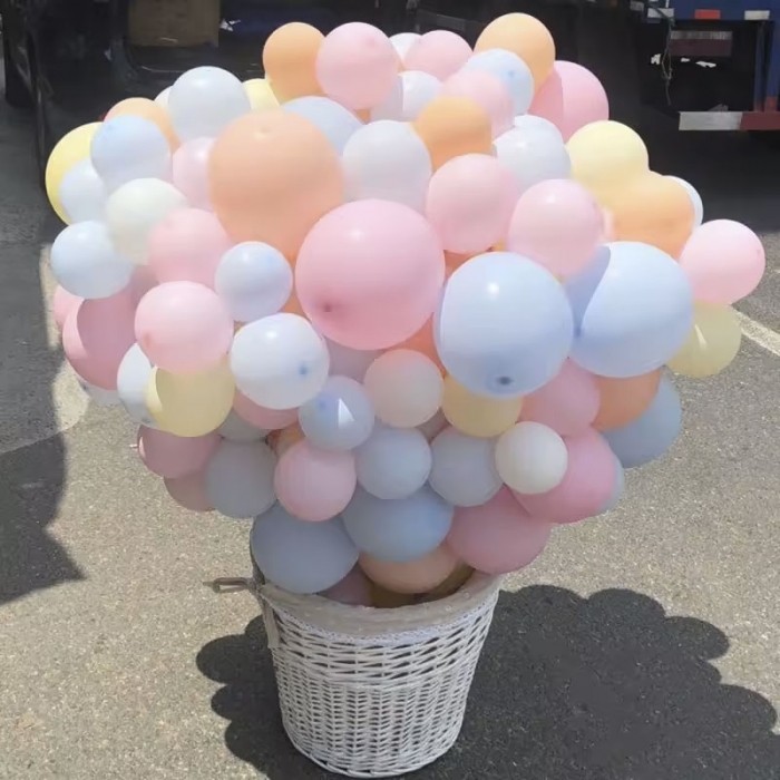Macaron Balloons Latex Decoration