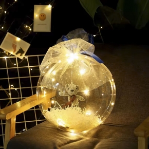 Led Light Up Balloons With Rose