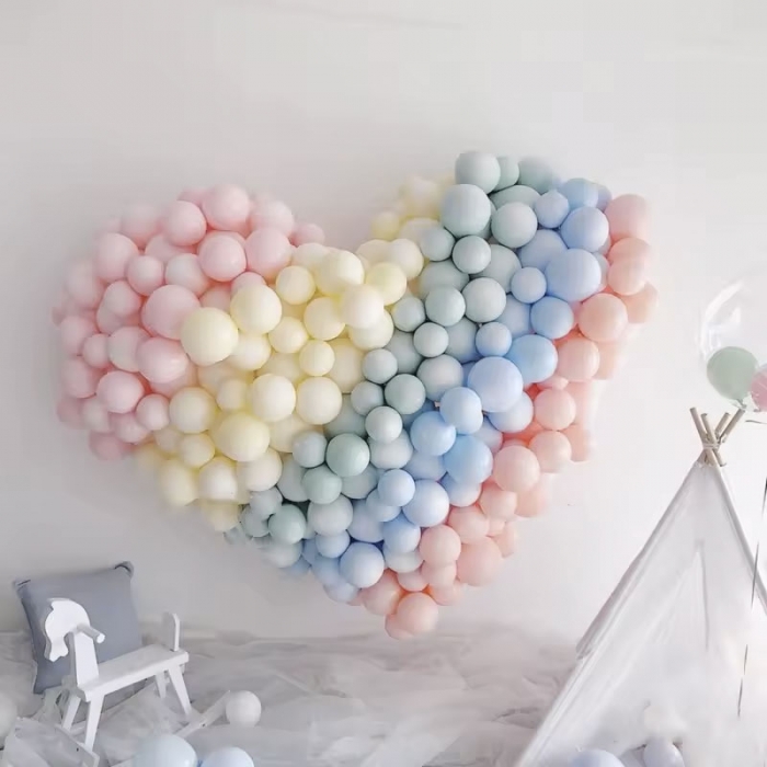 Macaron Balloons Latex Decoration