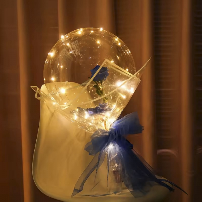 LED Luminous Balloon Rose Bouquet
