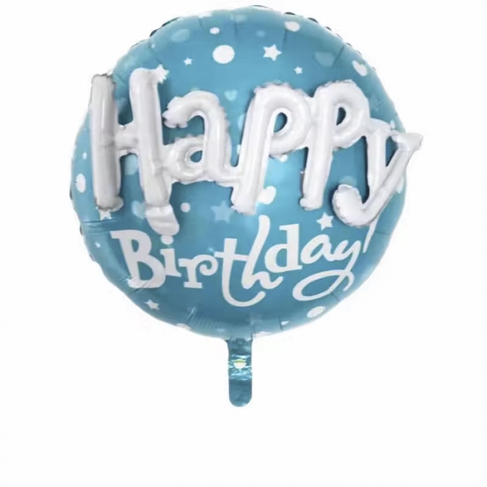 Happy Birthday Love Foil Balloon