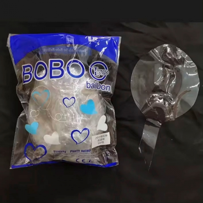 Stretched Bobo Balloons Round Shape