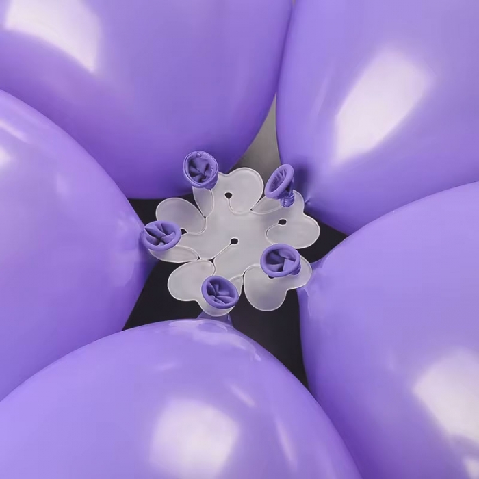 11pcs Balloons Double Flower Balloon Clip Wall Decoration