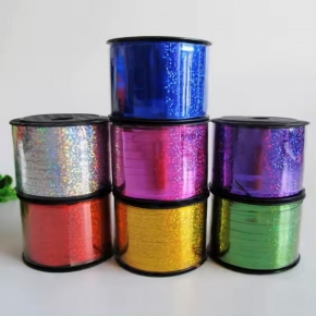 Laser Balloon Ribbon Wedding Bowknot Coloured Ribbons